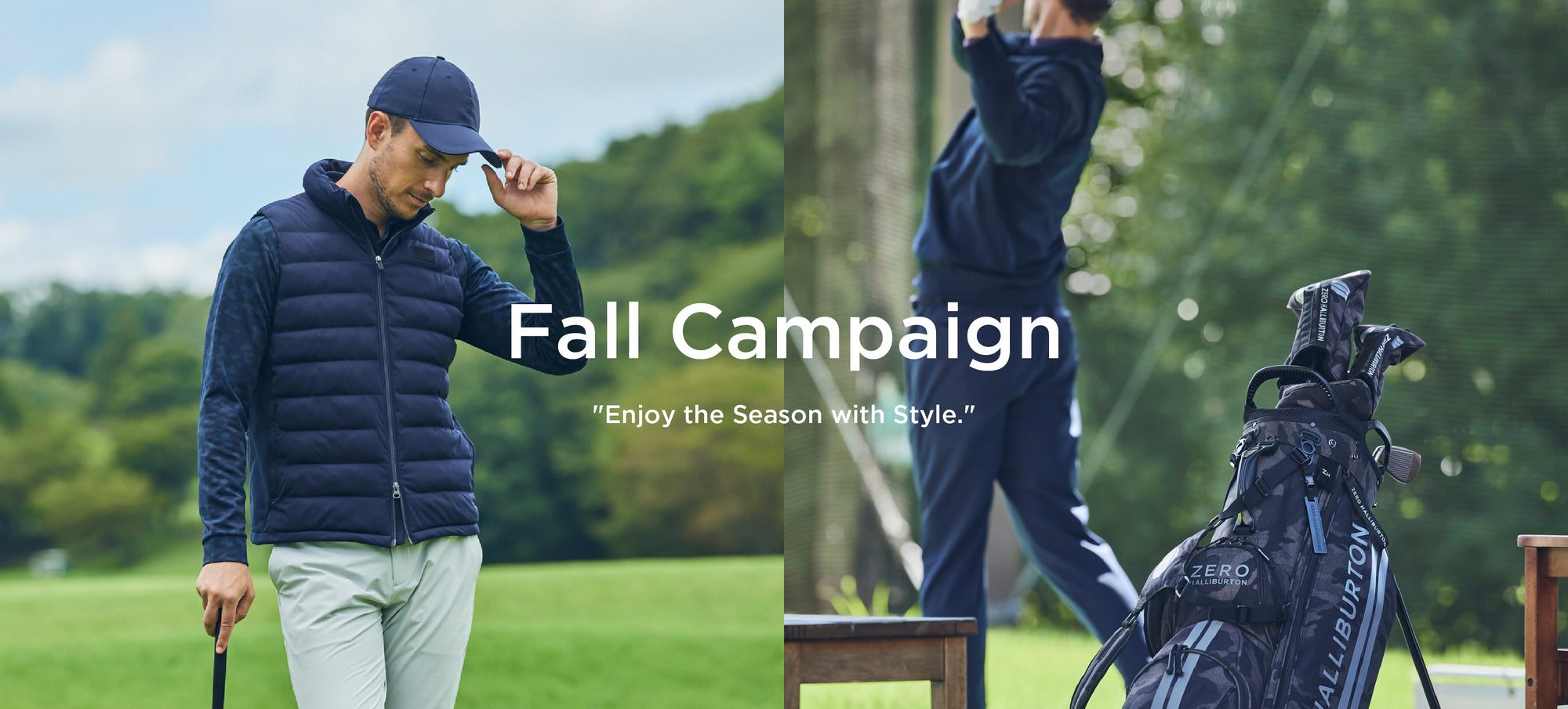 GOLF COLLECTION |対象キャディバッグ購入でキャップをプレゼント<Fall Campaign>9/23~10/31開催