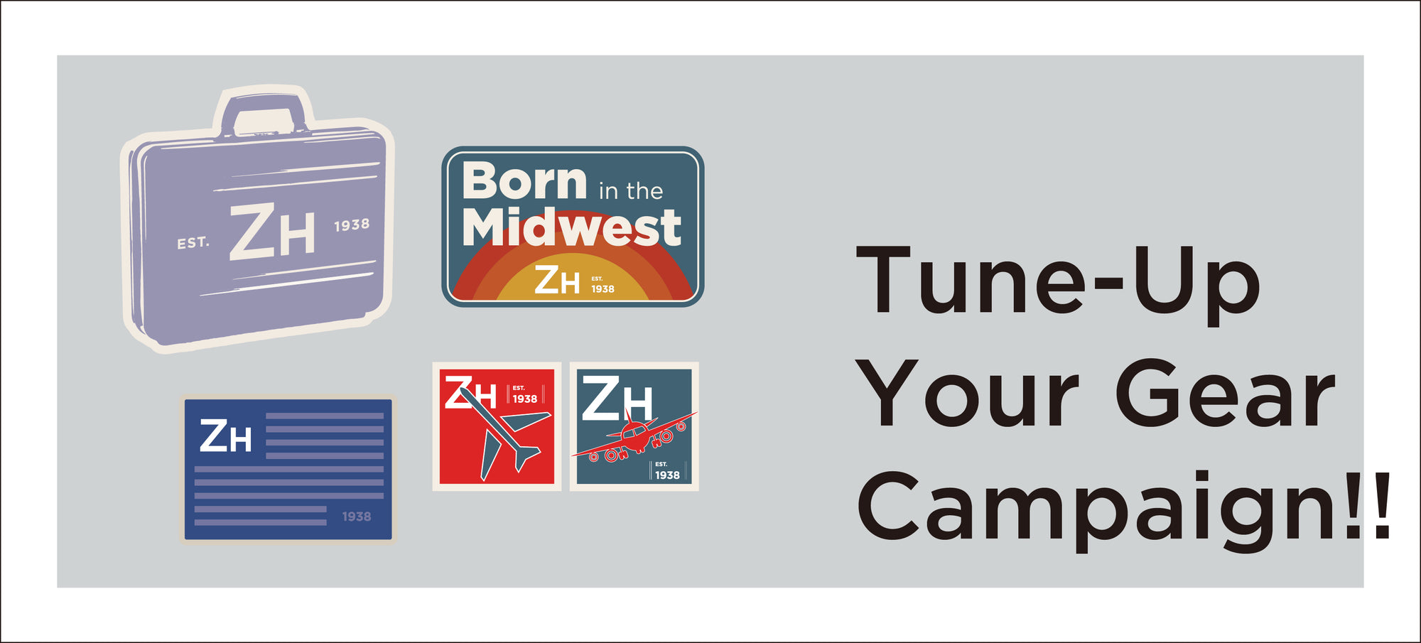 【ノベルティキャンペーン】アイロン転写ステッカーをプレゼント「Tune-Up Your Gear Campaign」3/22スタート ※ご好評につき終了致しました。