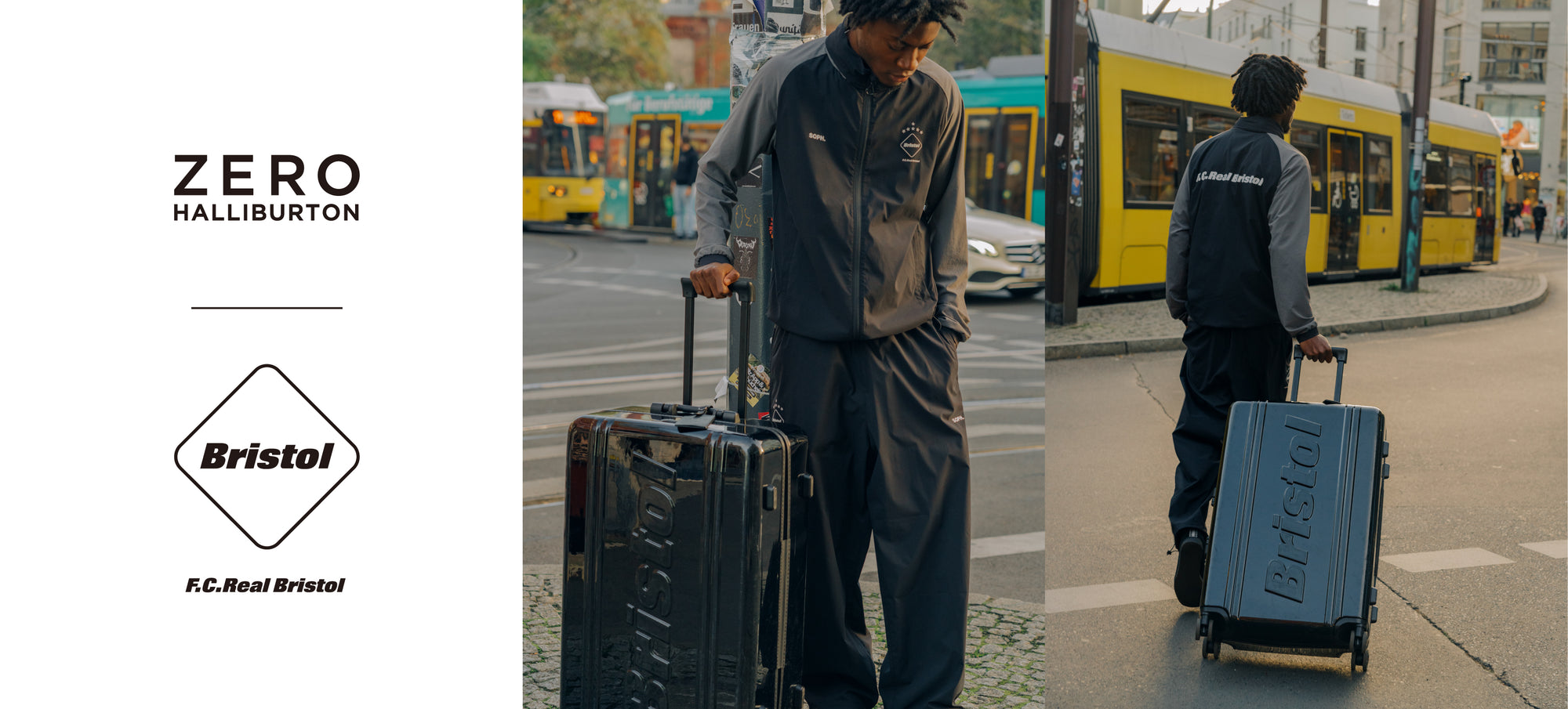 【ZERO HALLIBURTON × F.C.Real Bristol】コラボレーションスーツケース〈2/23発売決定〉