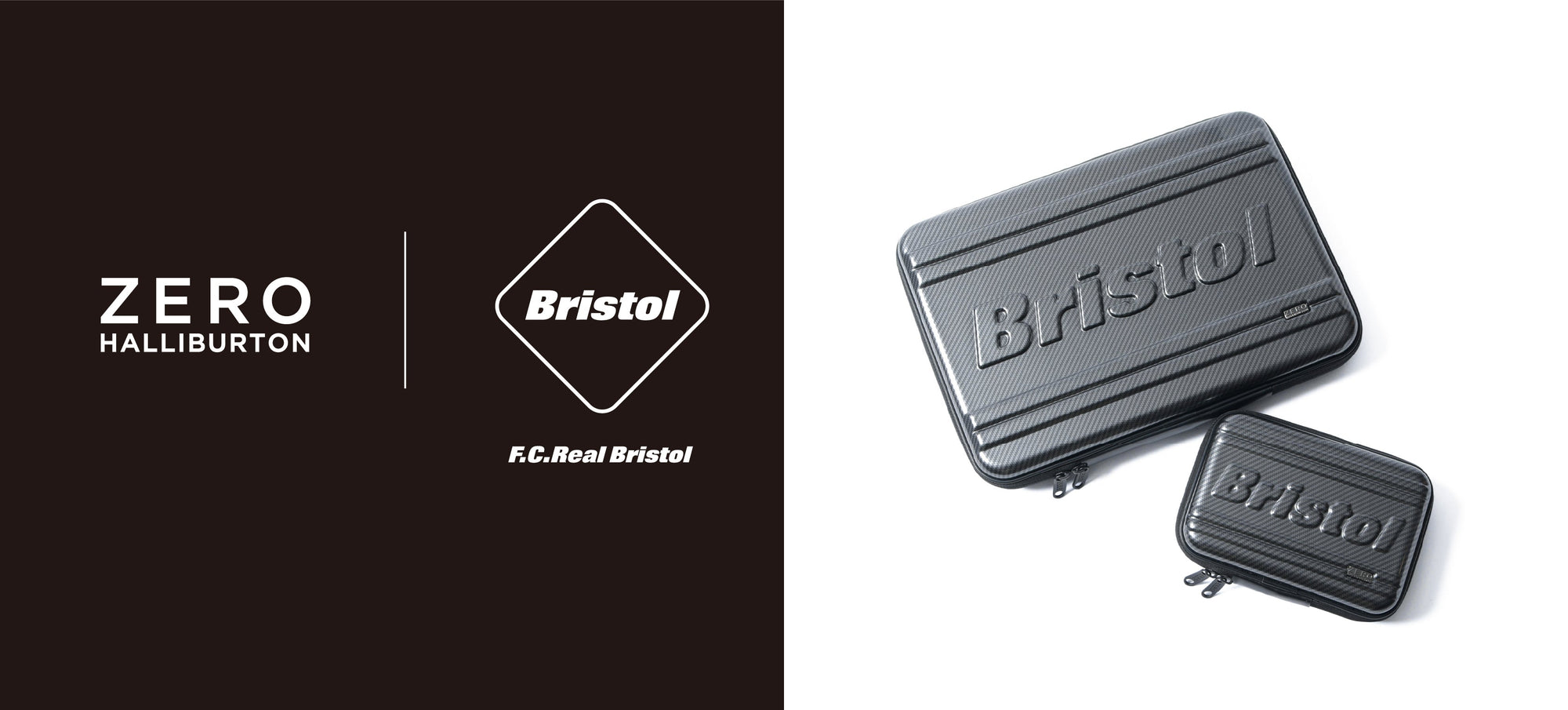 【ZERO HALLIBURTON × F.C.Real Bristol】コラボレーション第3弾、2/7(金)発売