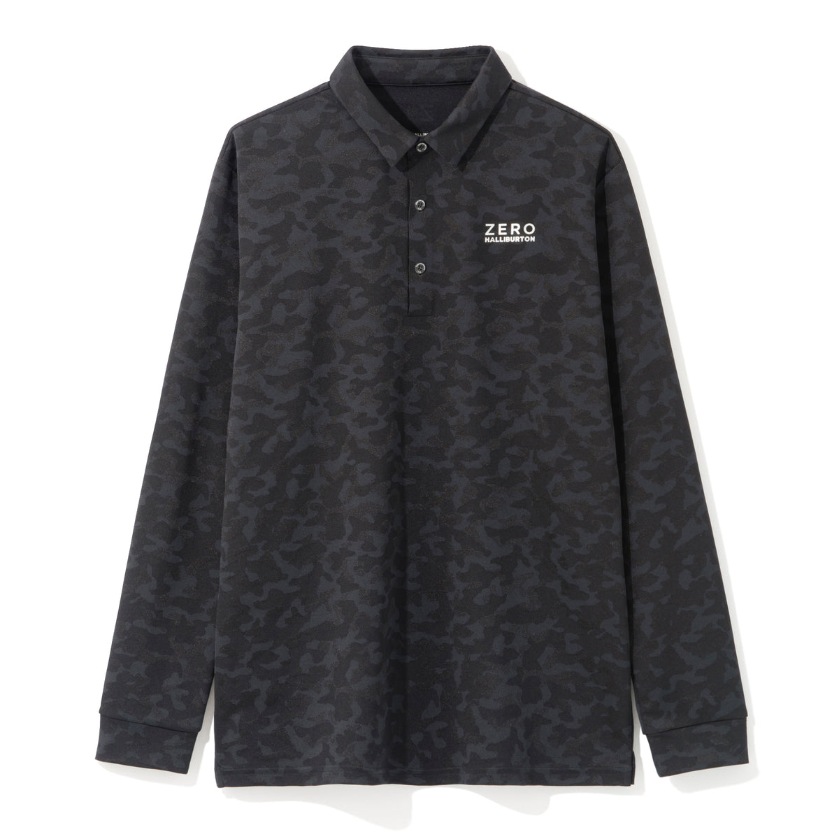 ZHG-A25a | Jacquard Camo Long Sleeve Shirt 82732