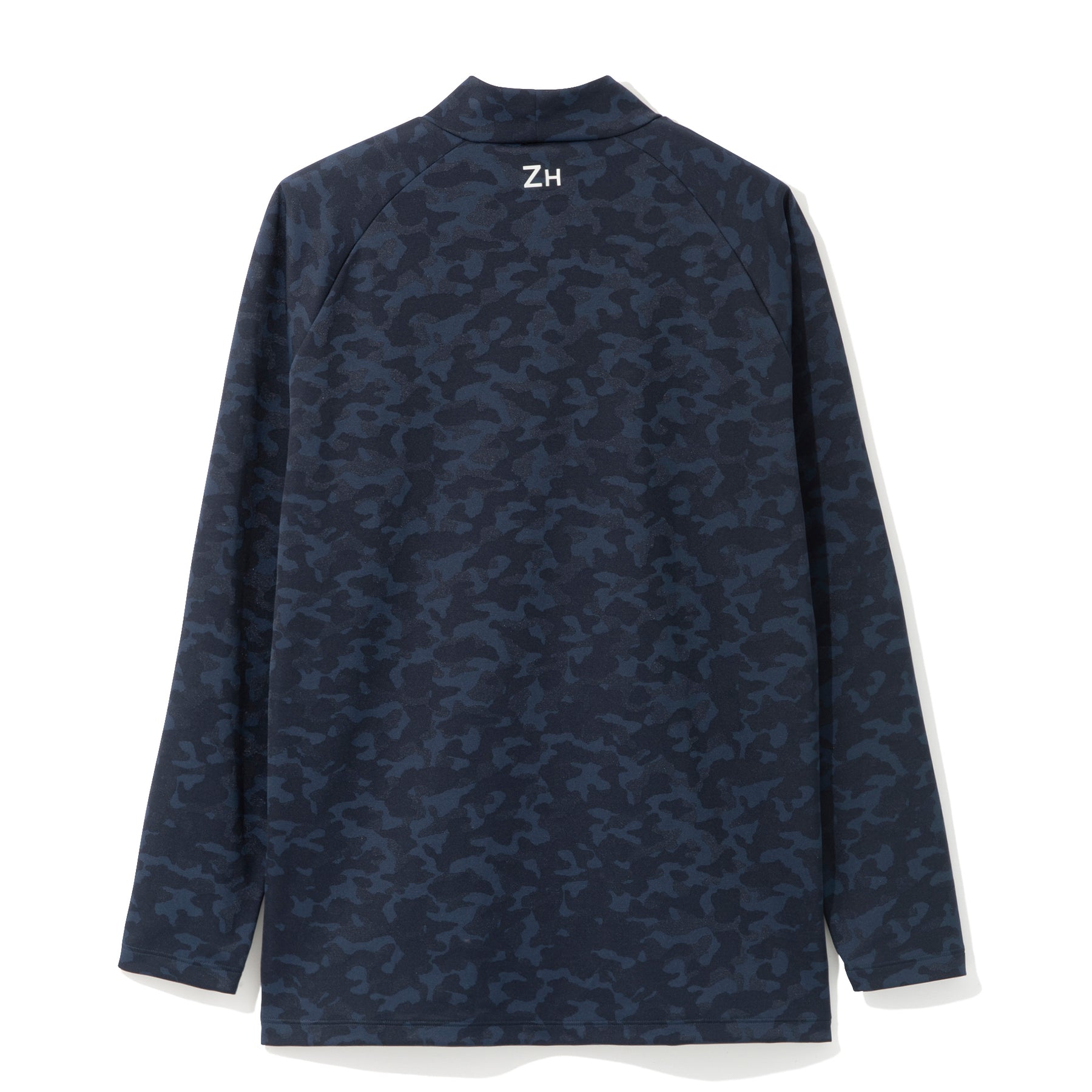 ZHG-A25b | Jacquard Camo Long Sleeve Mockneck 82733