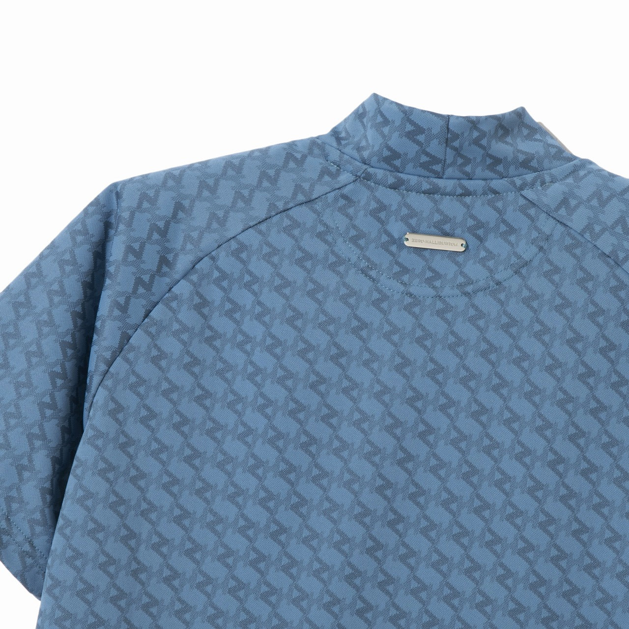 ZHG-W5S5 | ZH Monogram Mock Neck Shirt 82979