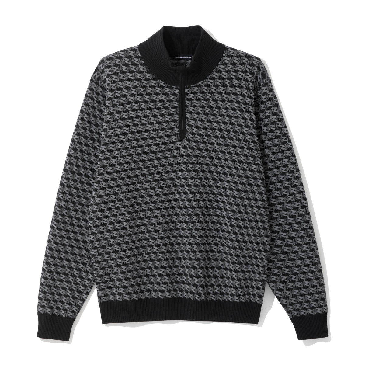 ZHG-M5A4b | Monogram Half-Zip Knit 85114