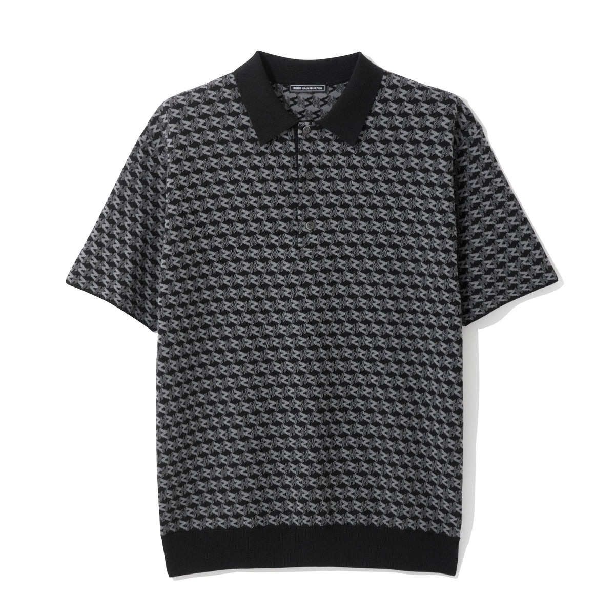 ZHG-M5A4d | Short-Sleeved Monogram Knit Polo 85116
