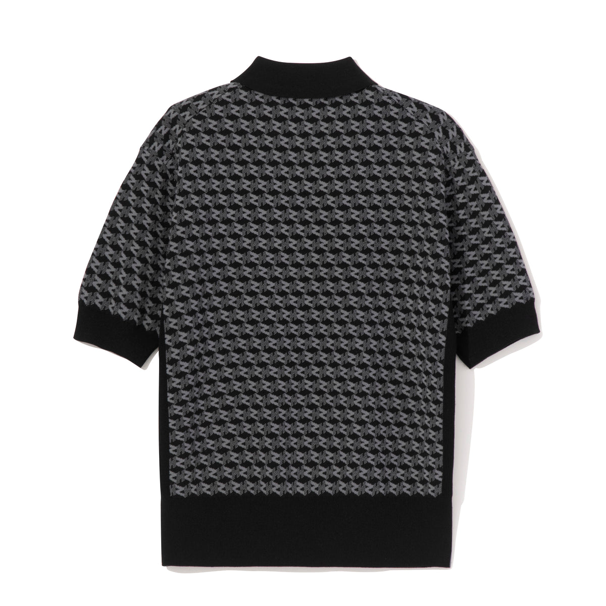 ZHG-W5A4d | Monogram Short-Sleeve Knit Polo 85139