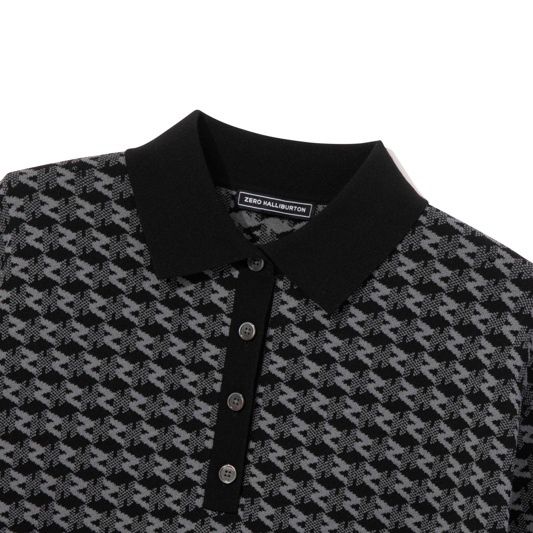 ZHG-W5A4d | Monogram Short-Sleeve Knit Polo 85139