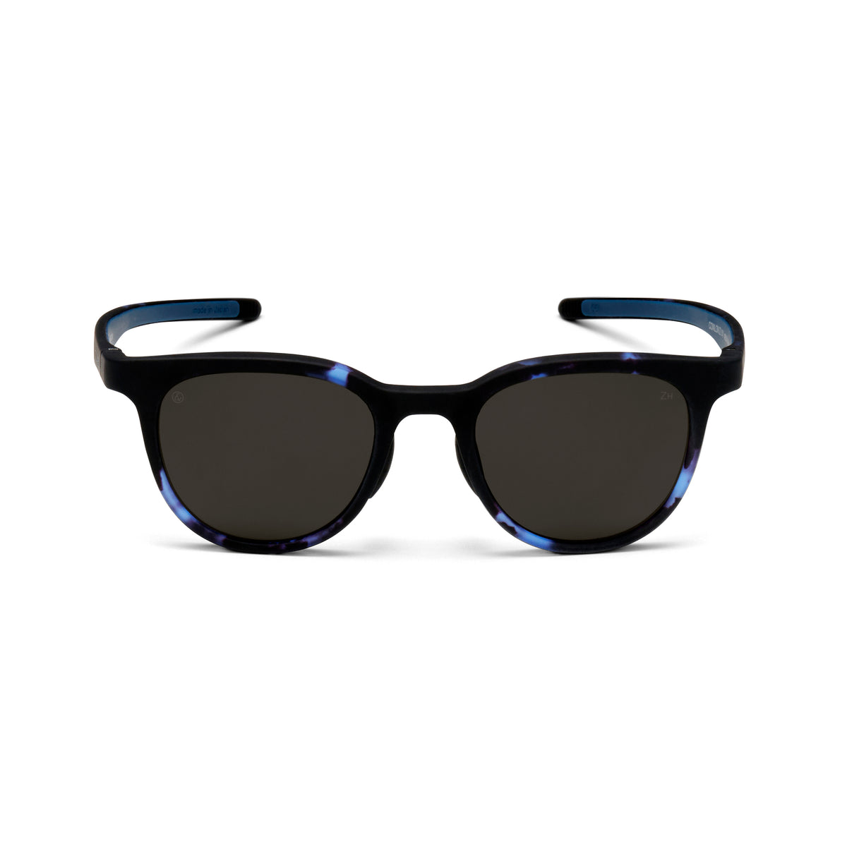 ZHG-SUNGLASSES | Eyevol / CONLON III (51) Matte Blue Demi Frame-Polarized Lens 85311