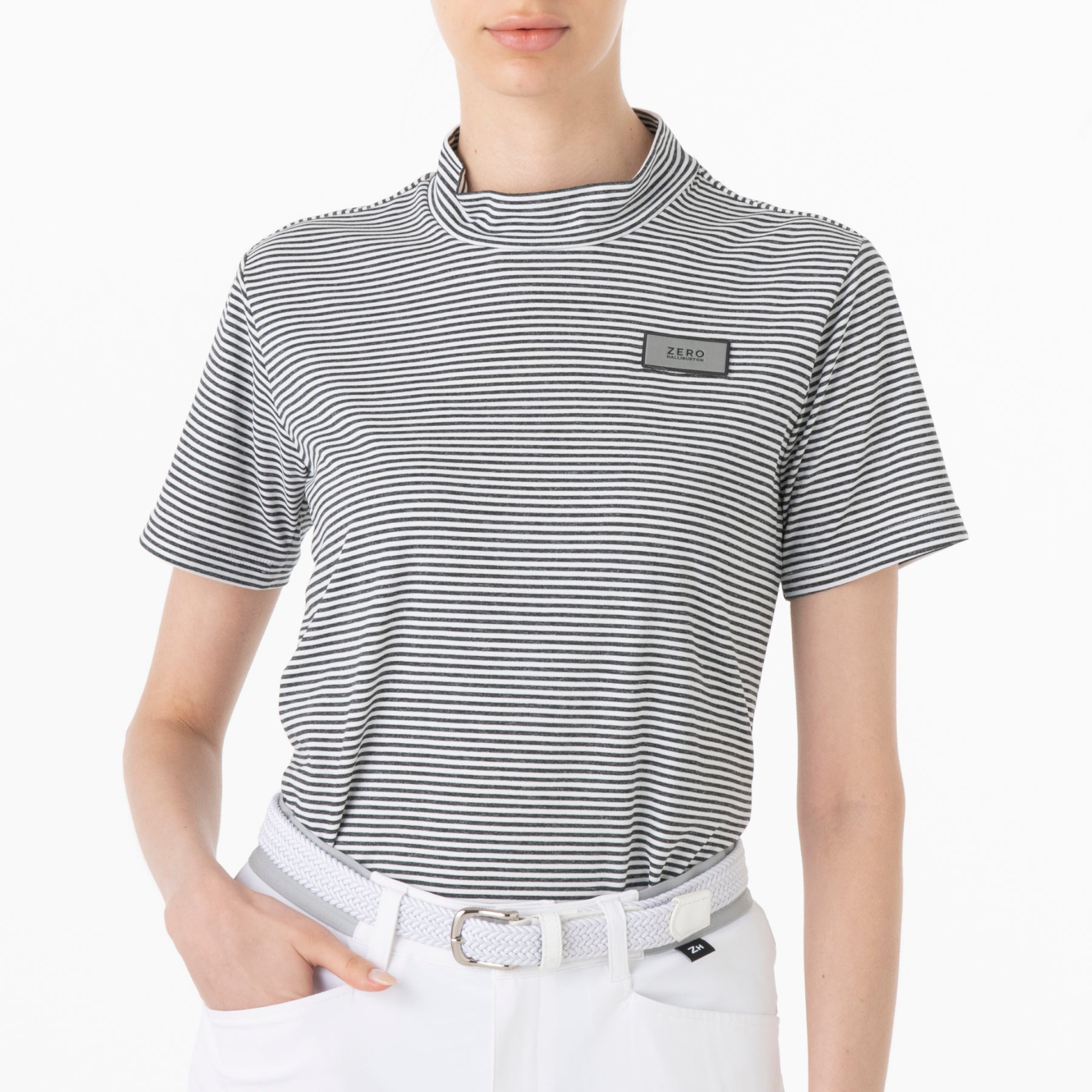 ZHG-W4S4a | Melange Border Shirts 82835