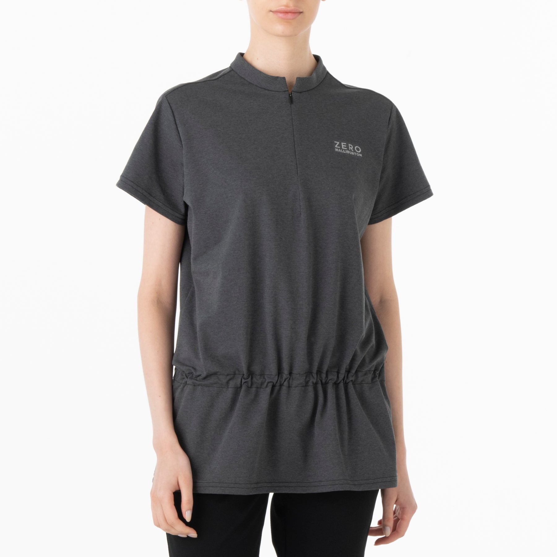 ZHG-W4S2 | Long Halfzip Shirring Shirts SLX 82833