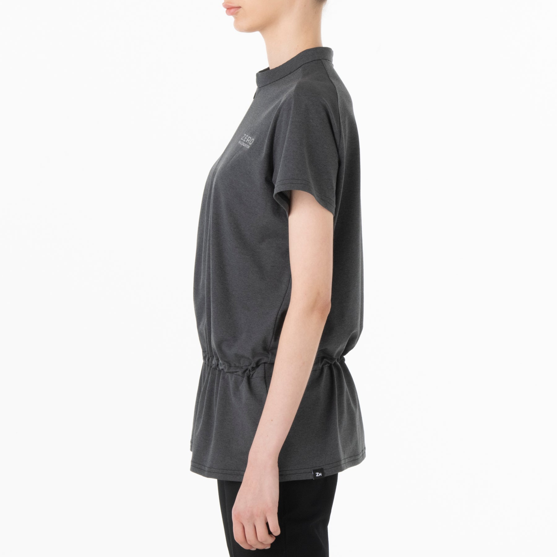 ZHG-W4S2 | Long Halfzip Shirring Shirts SLX 82833