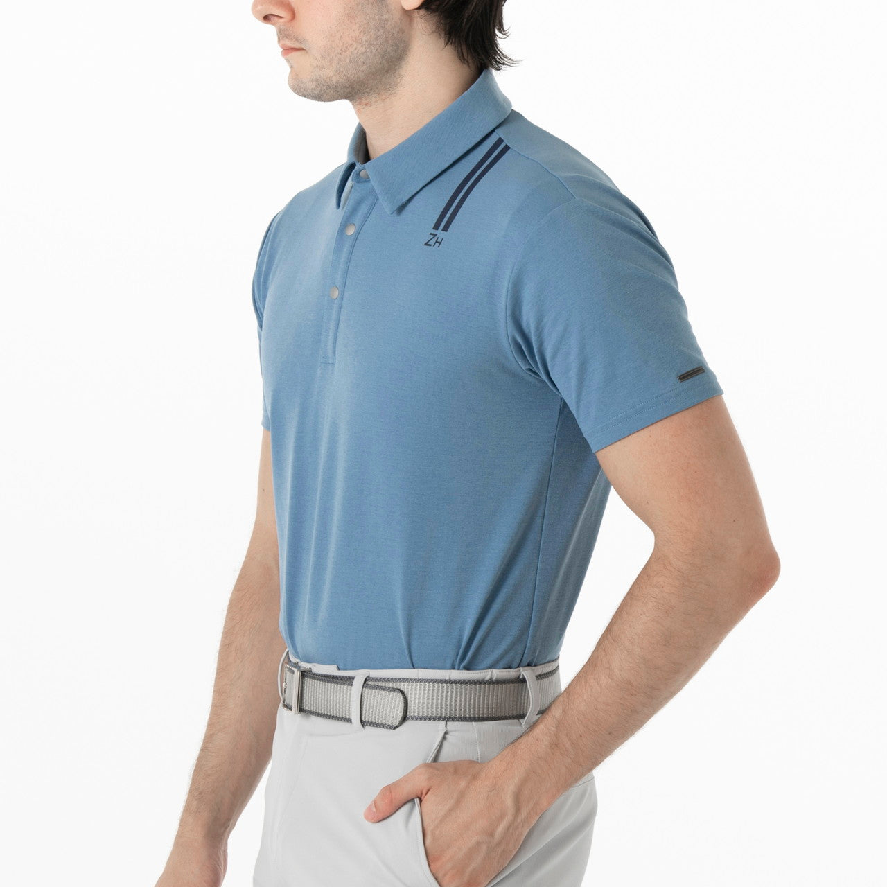 ZHG-M5S7c | DELTA® SLX & CARAT Double-Rib Performance Shirt 82954