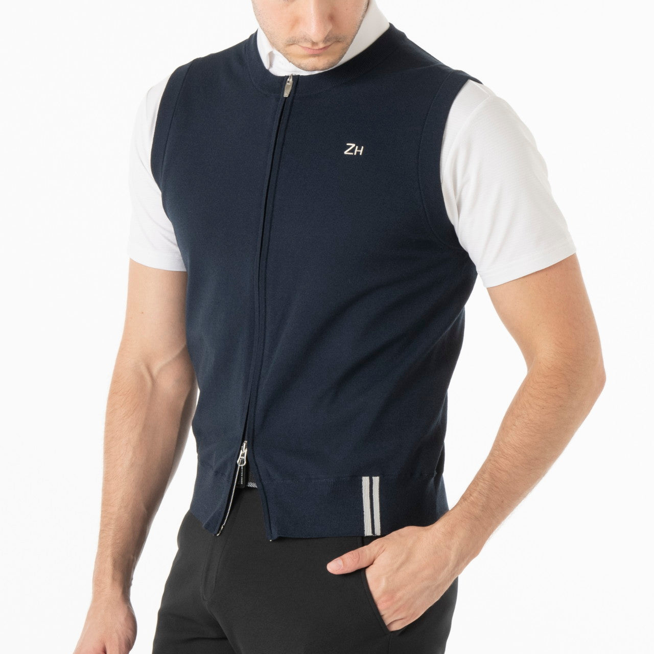 ZHG-M5S3a | SOLOTEX Premium Golf Knit Vest 82946