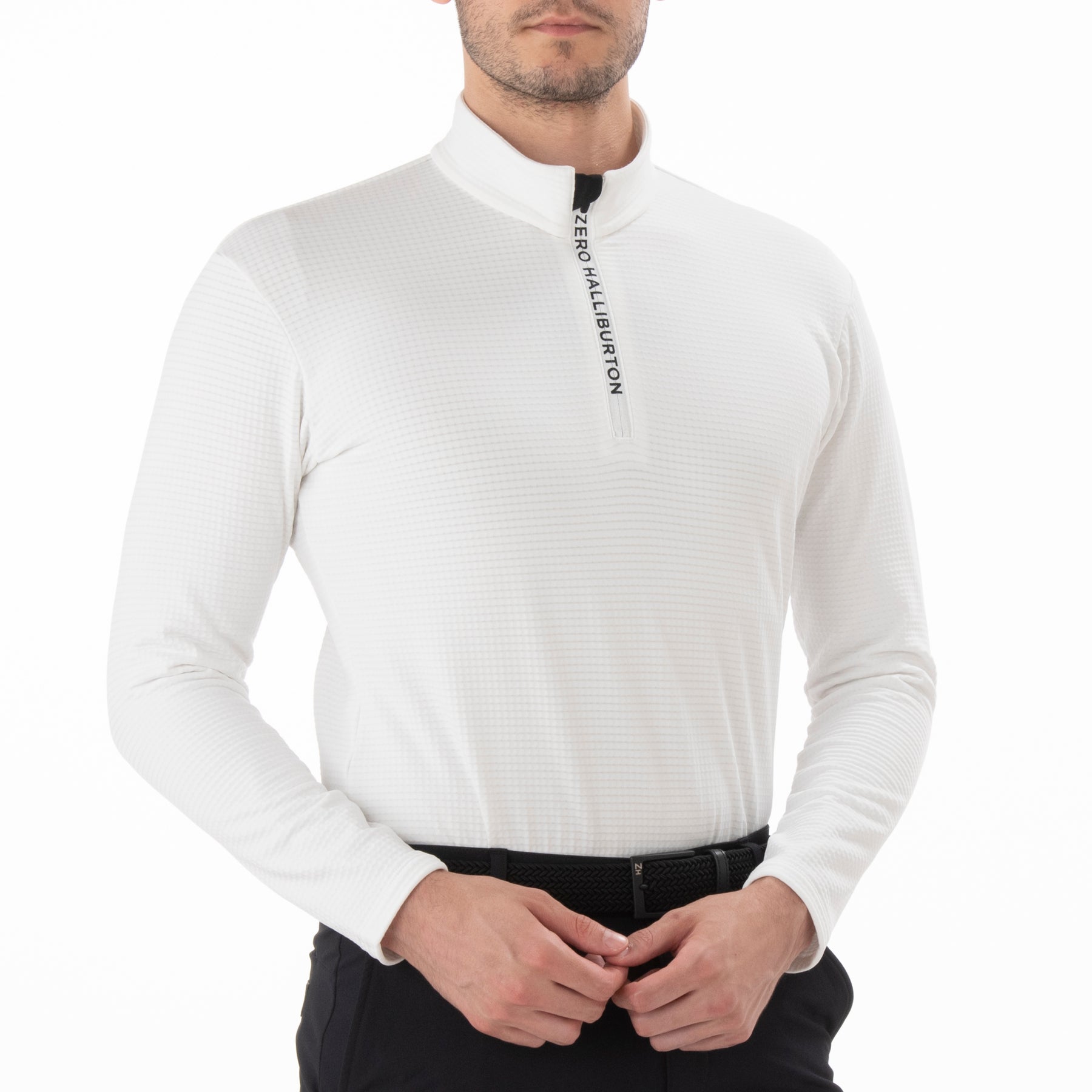 ZHG-A26b | Backpile Half Zip Shirt 82734