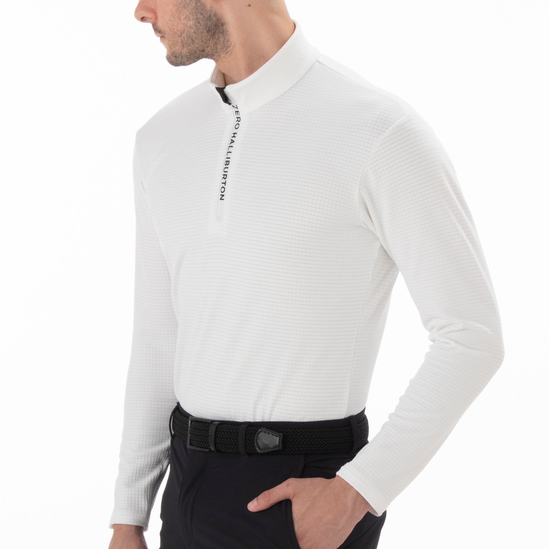 ZHG-A26b | Backpile Half Zip Shirt 82734