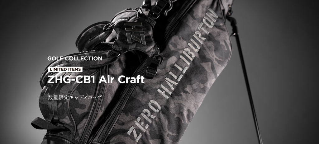 NEW｜【GOLF COLLECTION】限定キャディバッグ「ZHG-CB1 Air Craft 