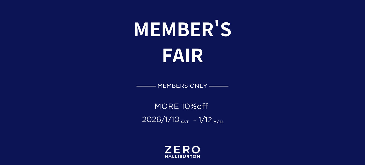 "MEMBER'S FAIR" ALL ITEM 10％OFF  <1/10 SAT - 1/12 MON>