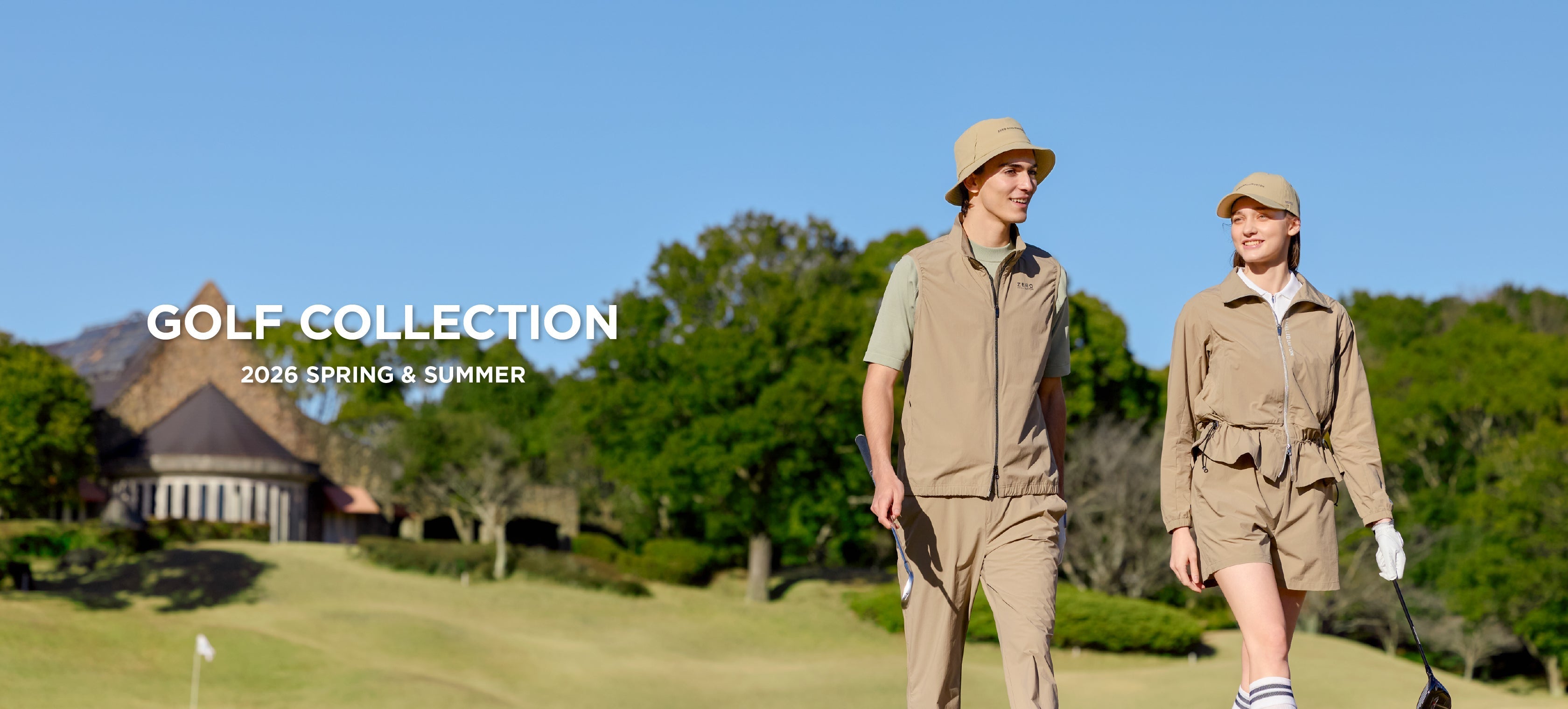 2026春夏〈GOLF COLLECTION〉LOOKページ公開– ZERO HALLIBURTON