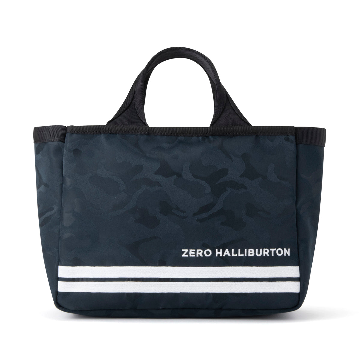 ☆未使用☆ZERO HALLIBURTON カートトートバッグ ネイビーカモ色 中古・古着通販】ZERO HALLIBURTON (ゼロ ハリバートン) Cart Tote ZHG