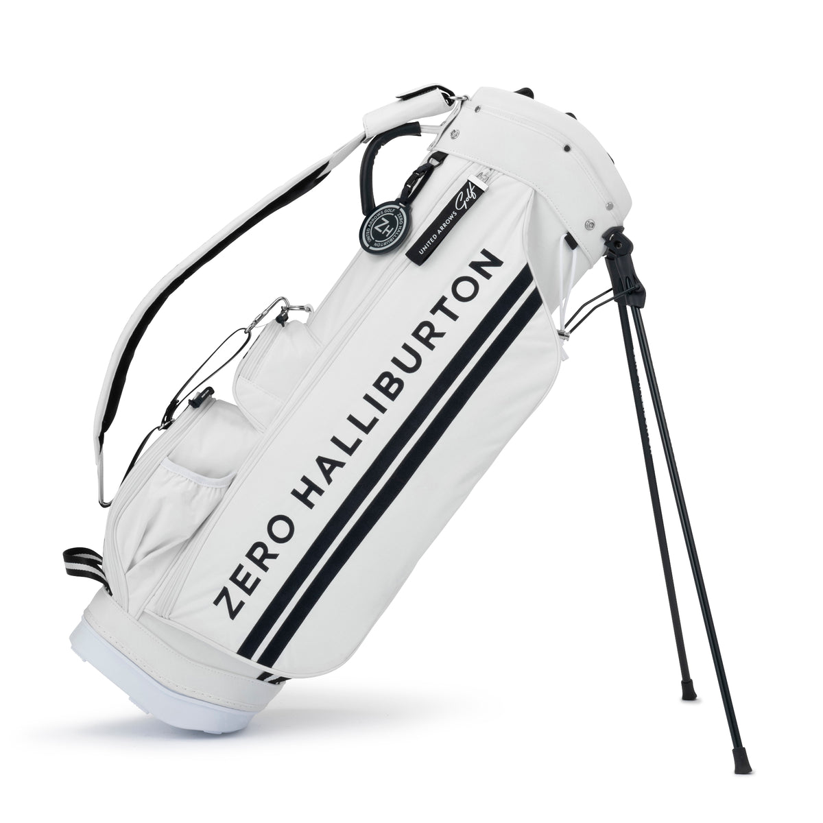 ZERO HALLIBURTON × UNITED ARROWS GOLF ZHG-CB4 | Stand Caddie Bag 82616