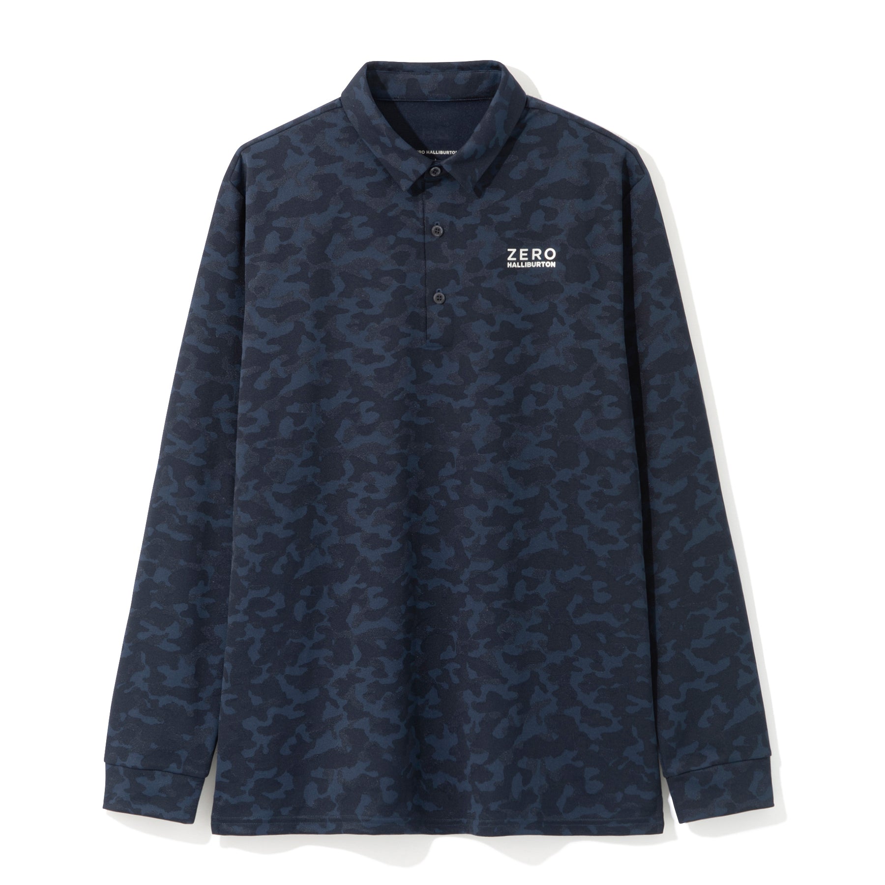 ZHG-A25a | Jacquard Camo Long Sleeve Shirt 82732