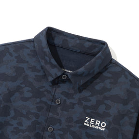 ZHG-A25a | Jacquard Camo Long Sleeve Shirt 82732