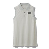 ZHG-W4S4b | Melange Border Combi Sleeveless Polo Shirts 82836