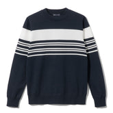 ZHG-W4A7b | Whole Garment Crew-Neck Knit 82878