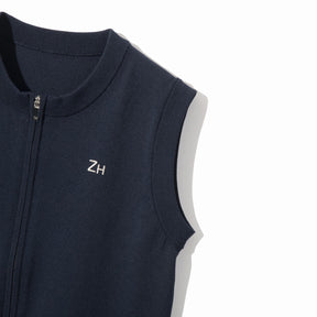 ZHG-W5S3a | Full-Zip SOLOTEX Knit Vest 82976