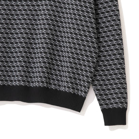 ZHG-M5A4b | Monogram Half-Zip Knit 85114