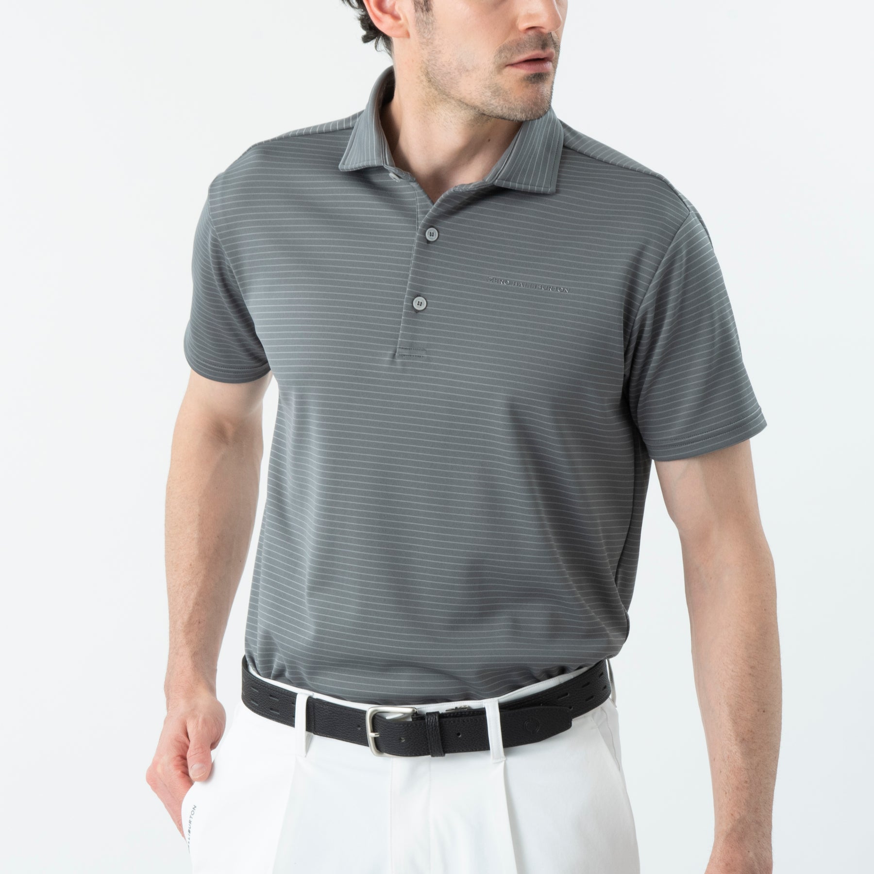 ZHG-M6S5a | Bordered Polo Shirt 85189