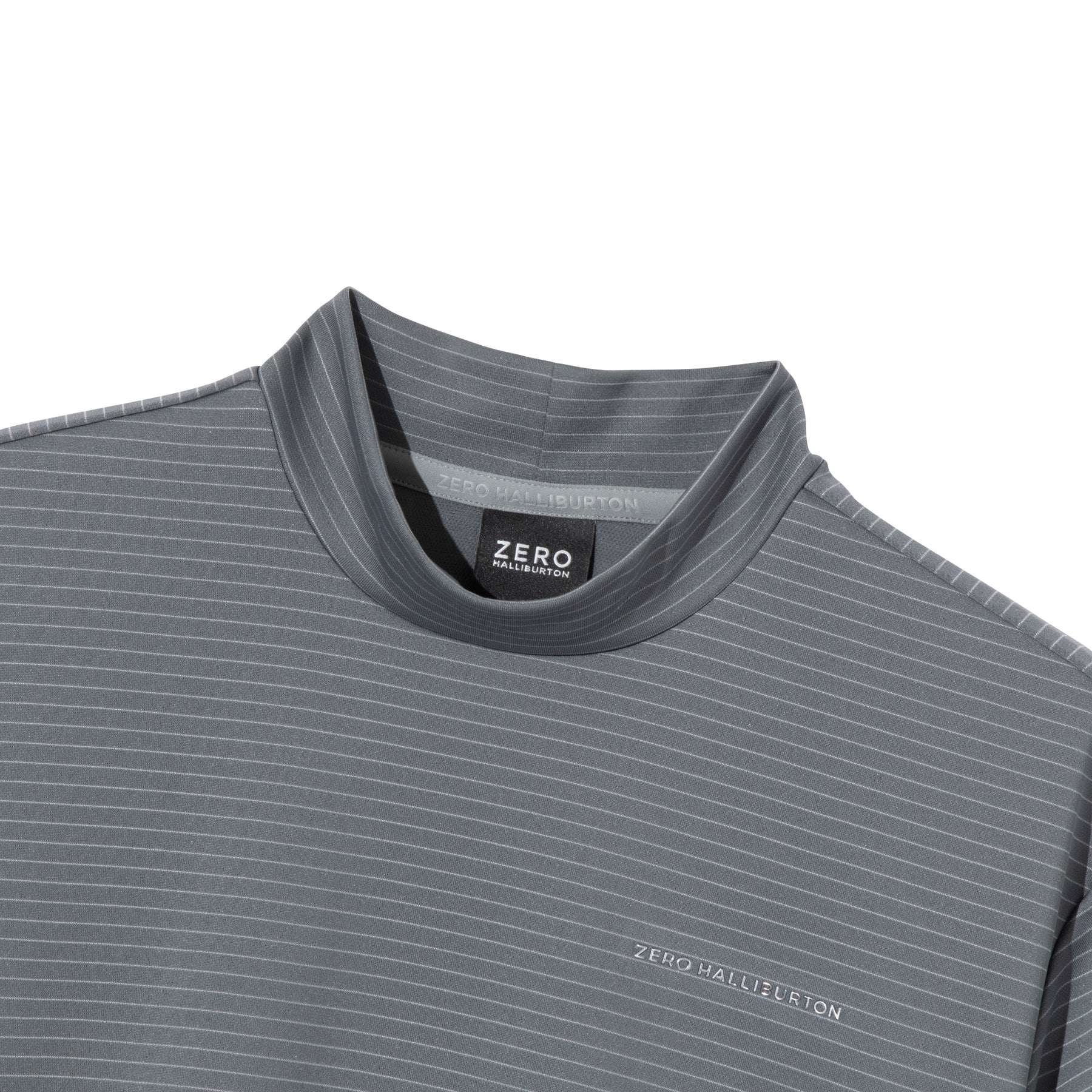 ZHG-M6S5b | Bordered Mockneck Shirt 85190