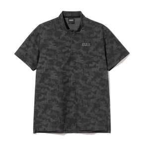 ZHG-M6S6b | COOL DOTS® Camo Printed Half-Zip Mockneck 85192
