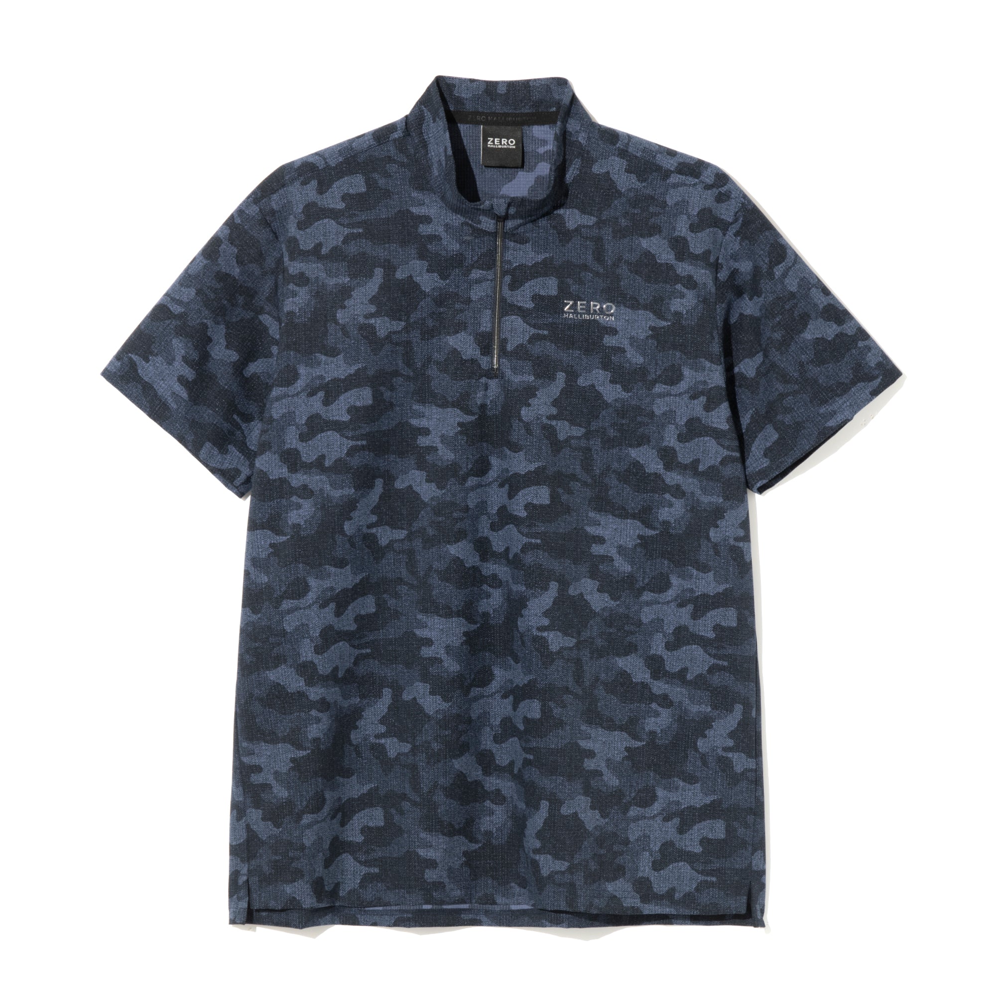 ZHG-M6S6b | COOL DOTS® Camo Printed Half-Zip Mockneck 85192 – ZERO