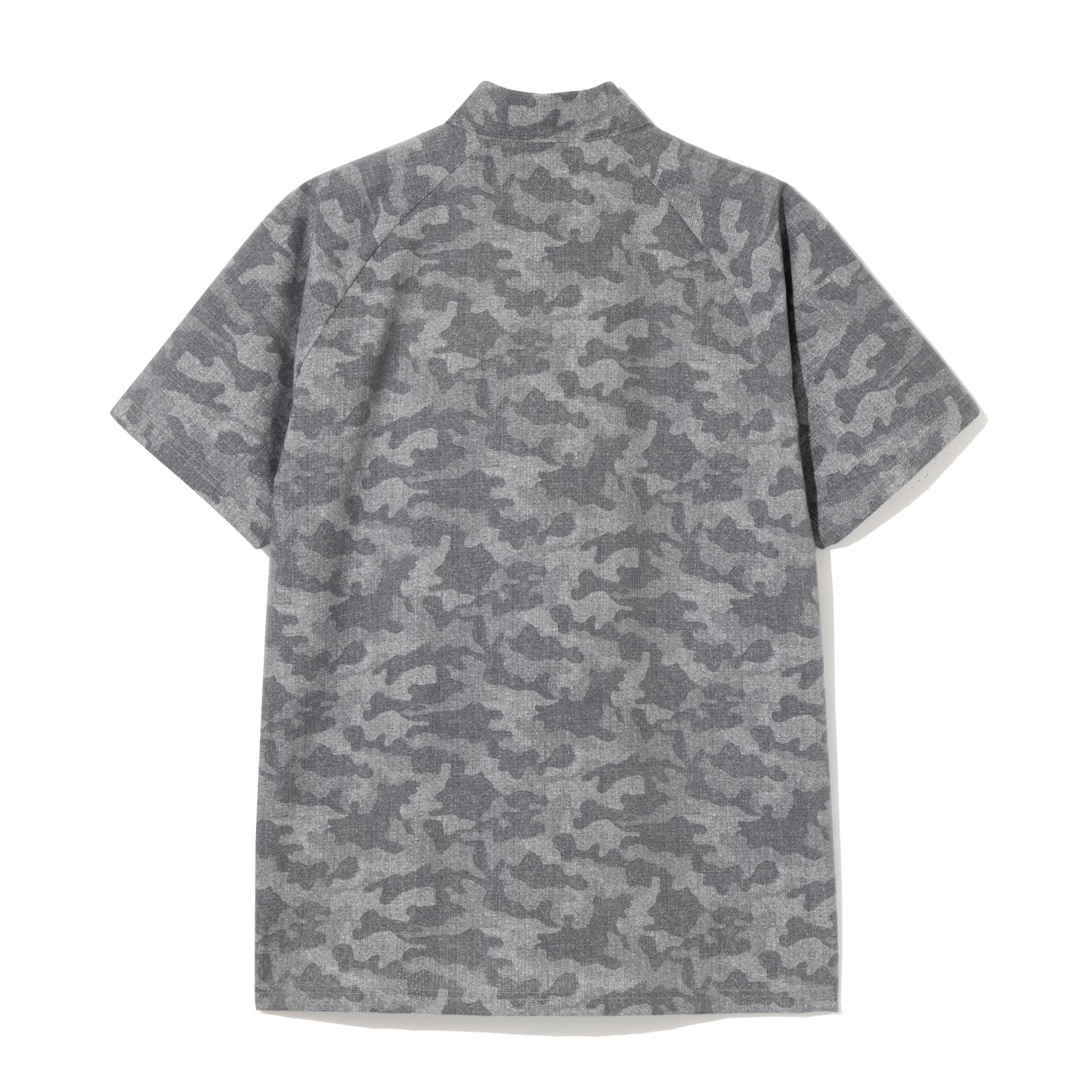 ZHG-M6S6b | COOL DOTS® Camo Printed Half-Zip Mockneck 85192