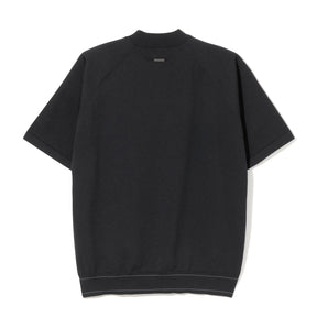 ZHG-M6S9b | Metal Logo Knit Mockneck 85196