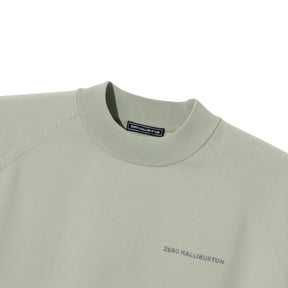 ZHG-M6S9b | Metal Logo Knit Mockneck 85196