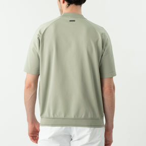 ZHG-M6S9b | Metal Logo Knit Mockneck 85196