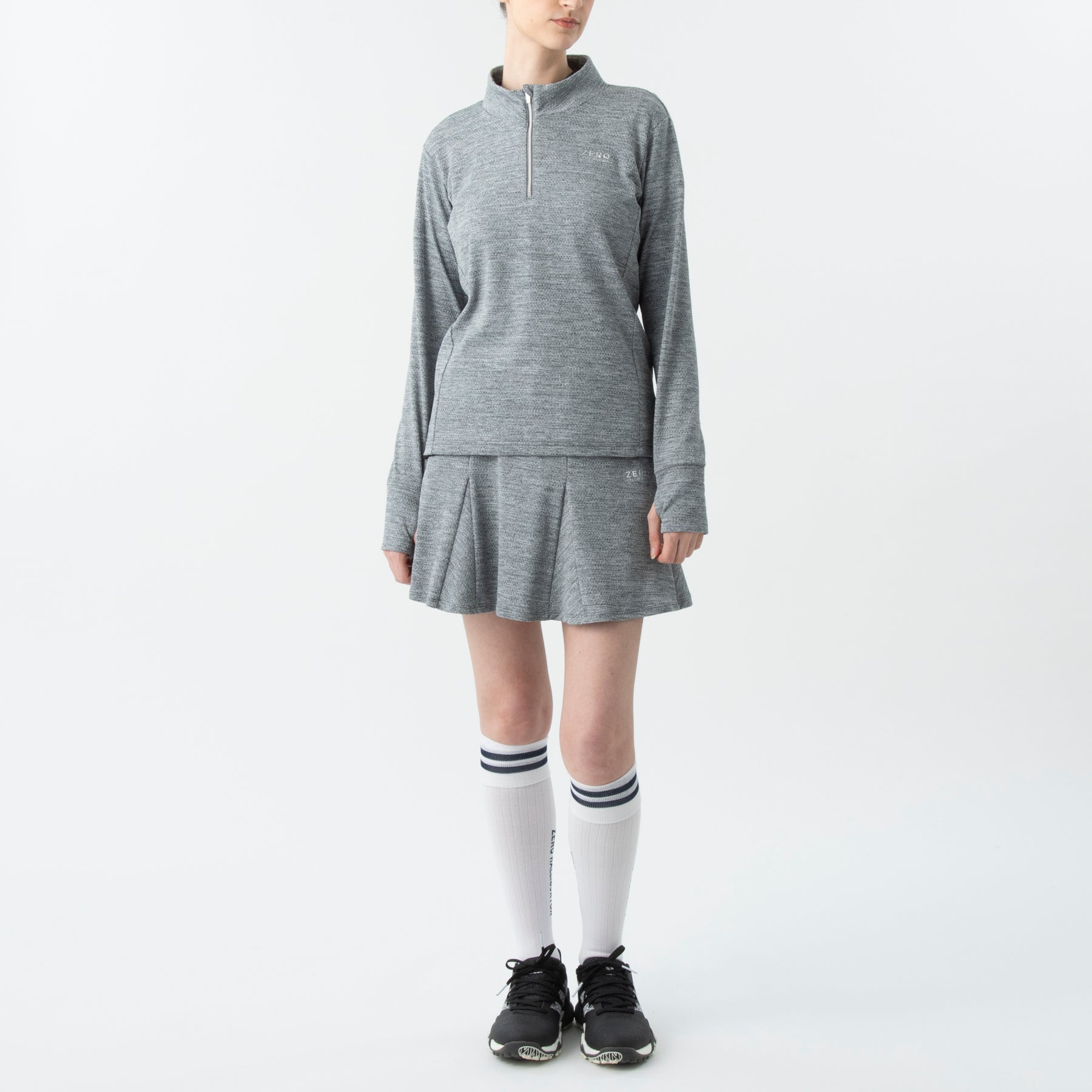 ZHG-W6S2a | Half-Zip Middle Layer Pullover 85215