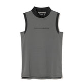 ZHG-W6S5b | Sleeveless Bordered Mockneck  85218