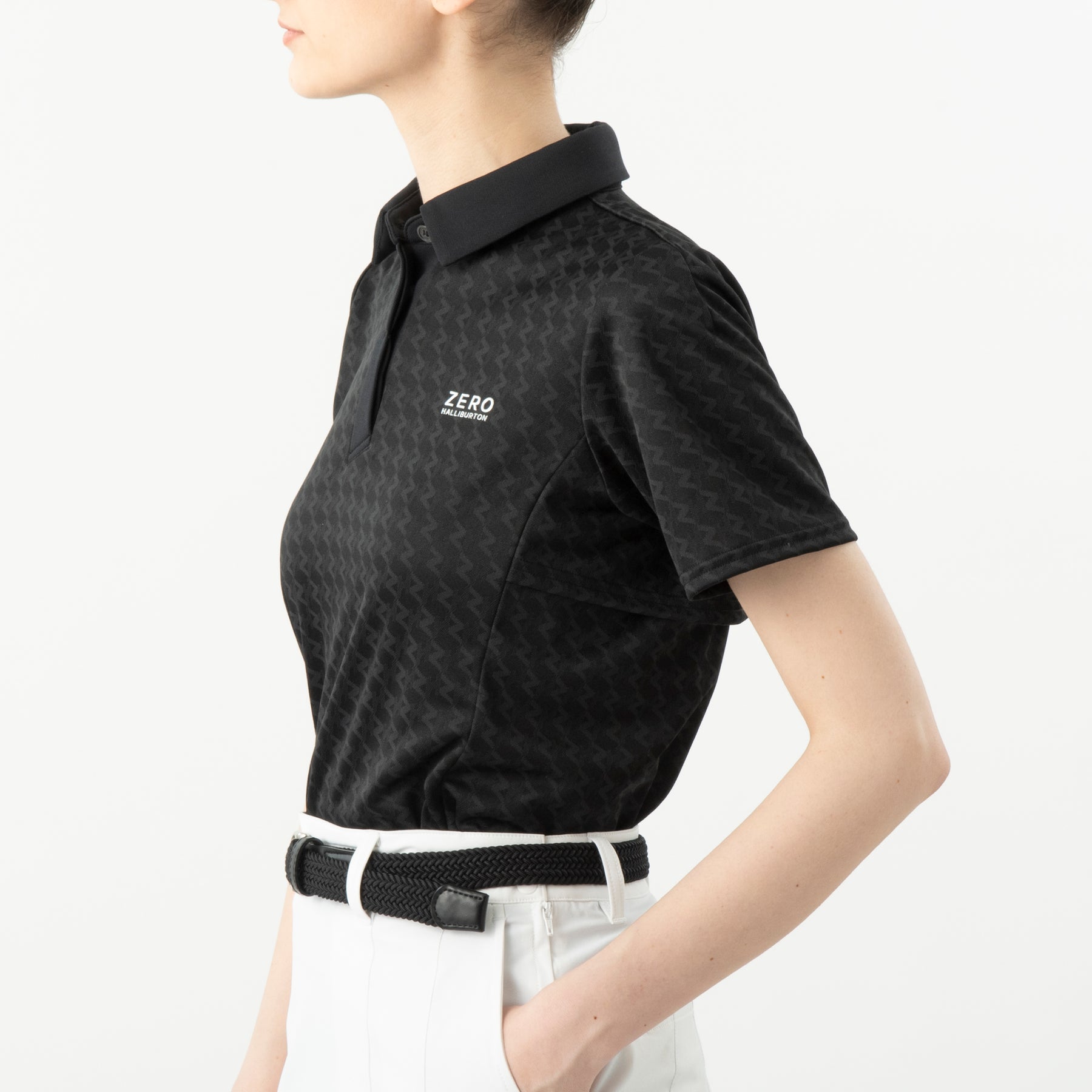 ZHG-W6S7a | ZH Monogram Polo Shirt 85220