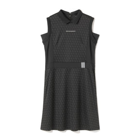 ZHG-W6S7b | ZH Monogram Sleeveless One-Piece Dress 85221