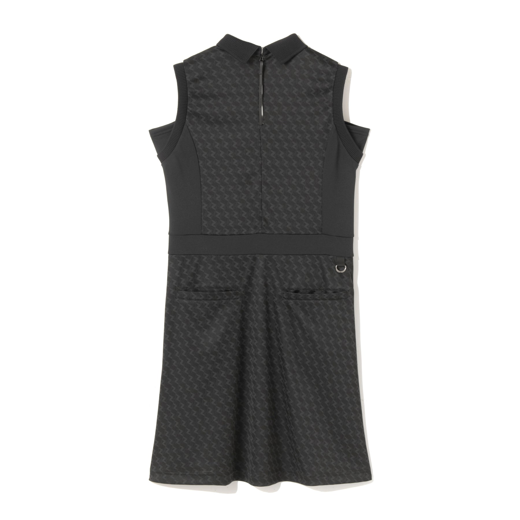 ZHG-W6S7b | ZH Monogram Sleeveless One-Piece Dress 85221