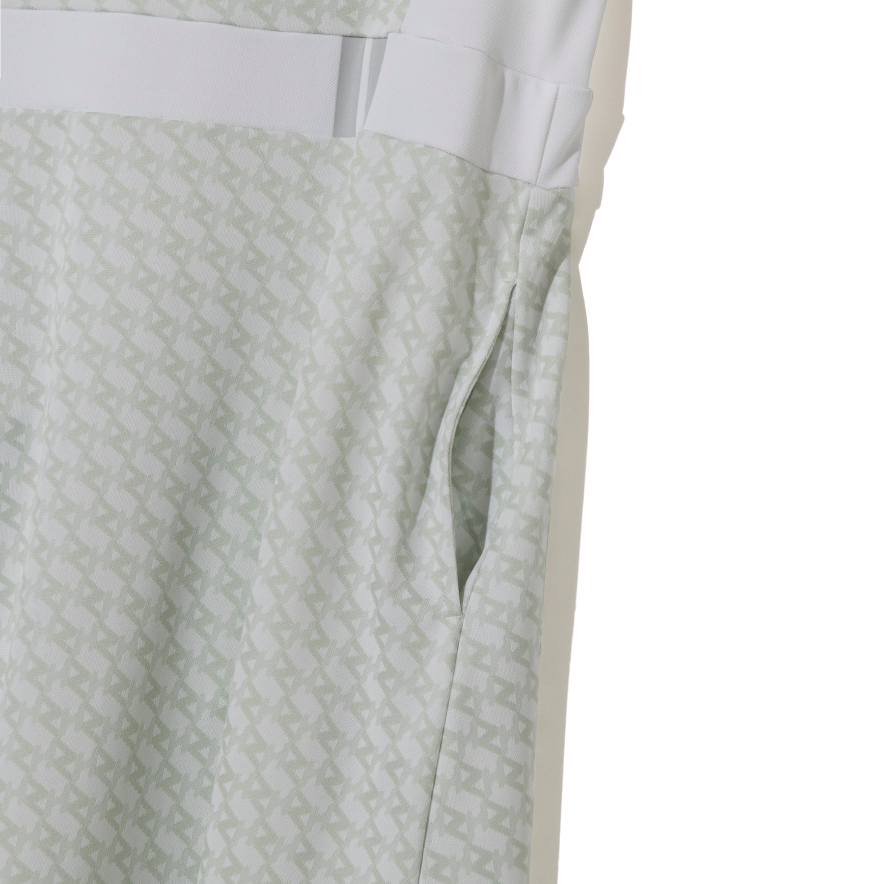 ZHG-W6S7b | ZH Monogram Sleeveless One-Piece Dress 85221