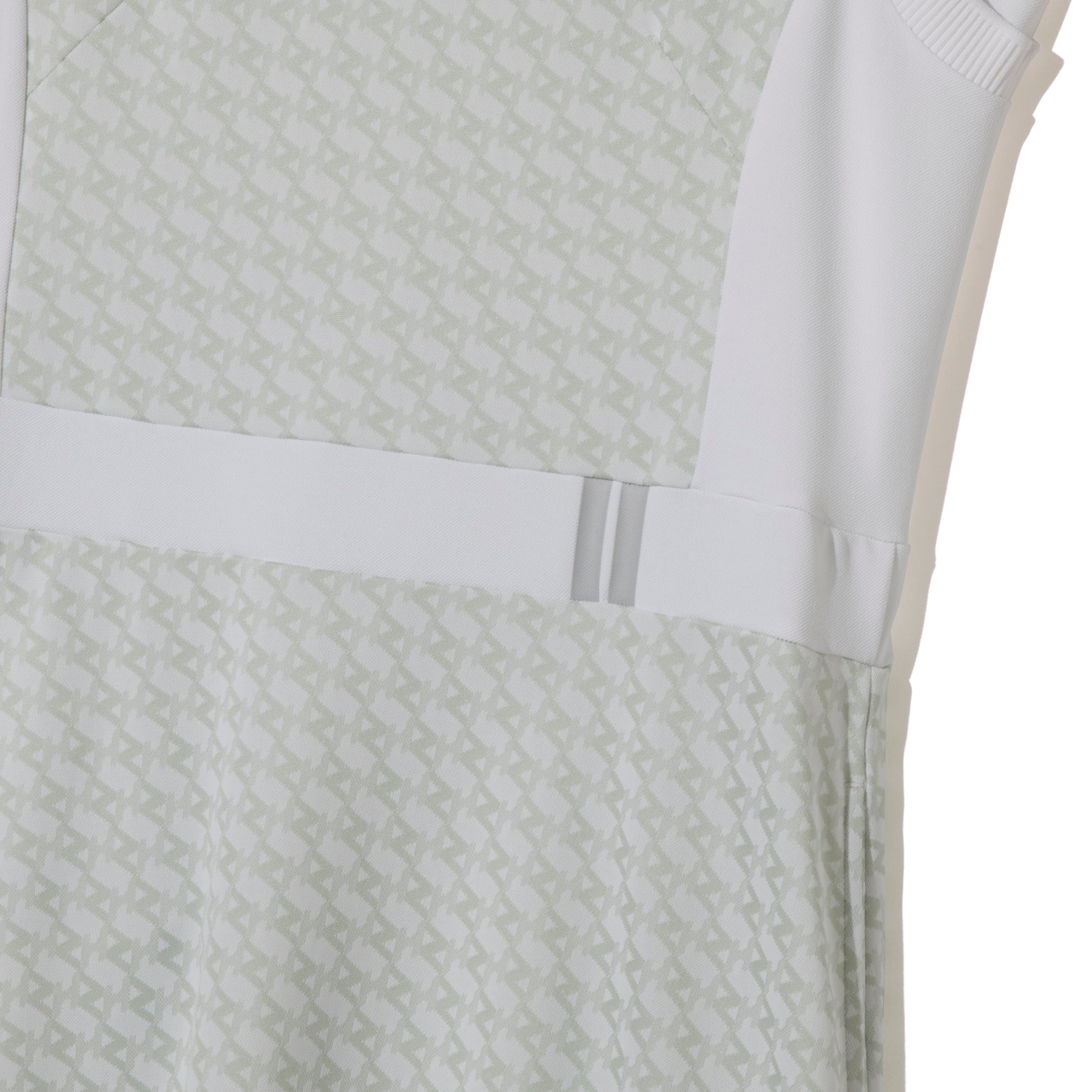 ZHG-W6S7b | ZH Monogram Sleeveless One-Piece Dress 85221