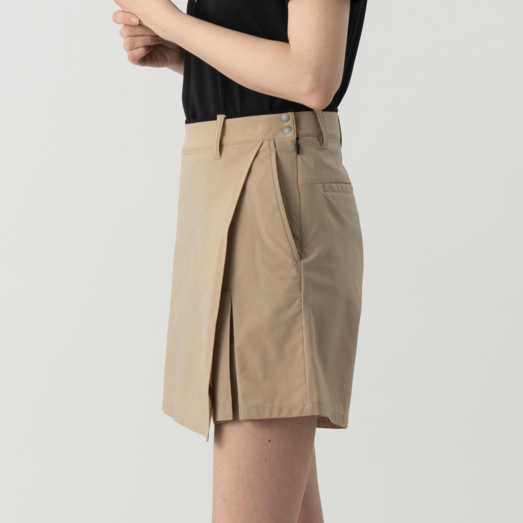 ZHG-W6S10 | Sheersucker Light Golf Culottes 85224