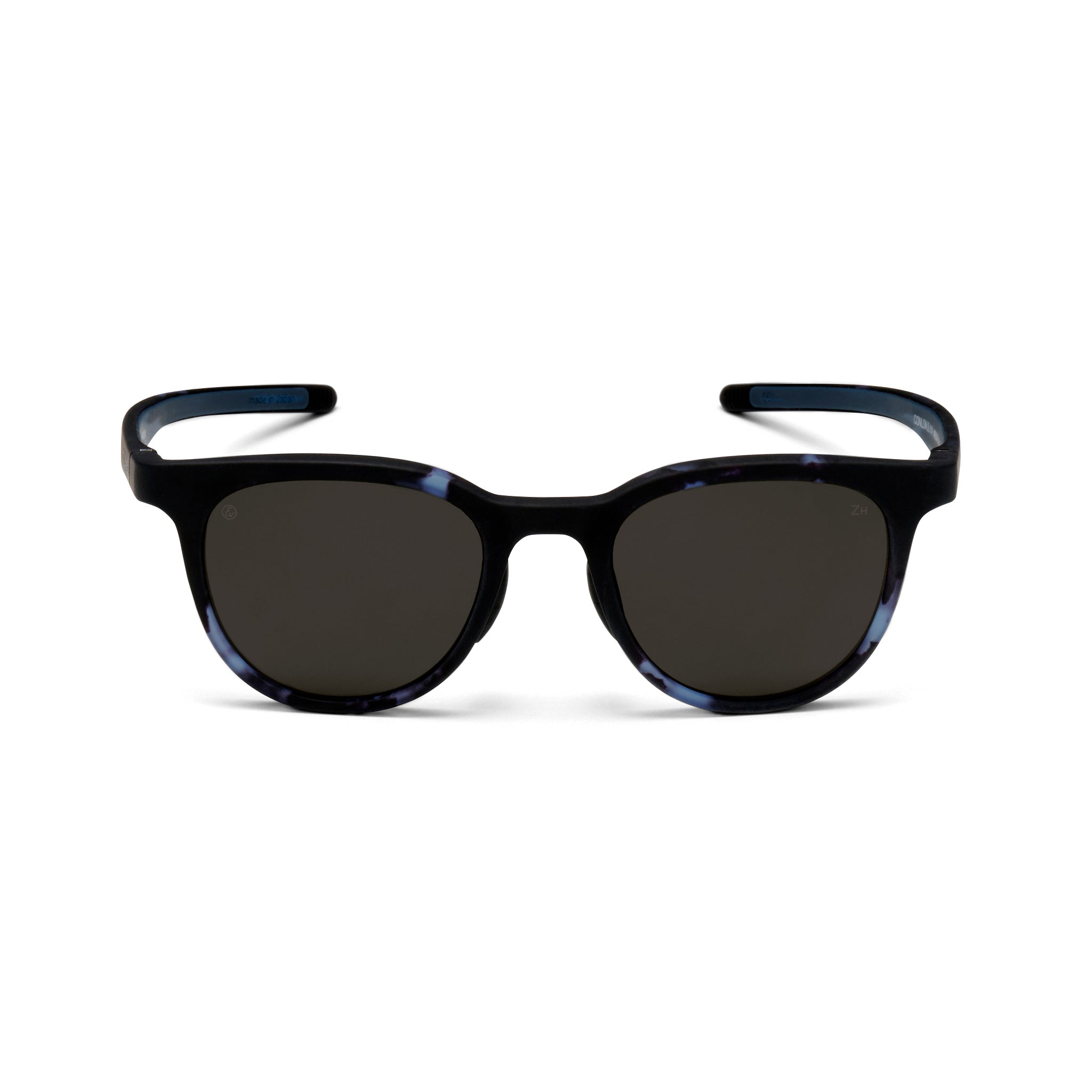 ZHG-SUNGLASSES | Eyevol / CONLON III (51) Matte Blue Demi Frame
