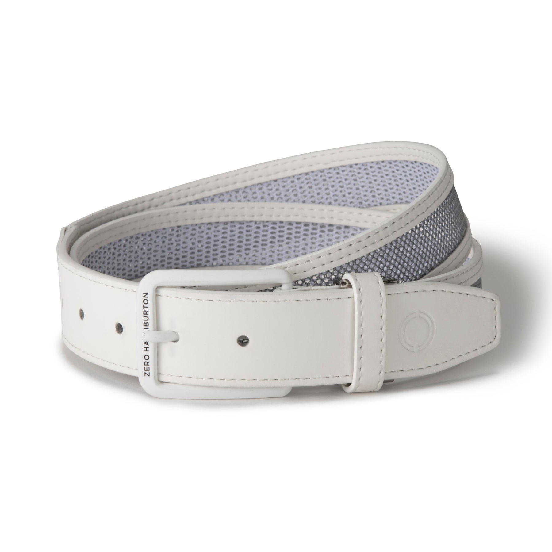 ZERO ZHG-BELT レディースベルト ホワイト FREE ゼロハリバートン ZERO HALLIBURTON ZHG-BELT Women's | Mesh Belt