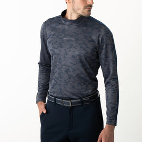 ZHG-M6A6b | Camo Mock Neck Shirts 85367