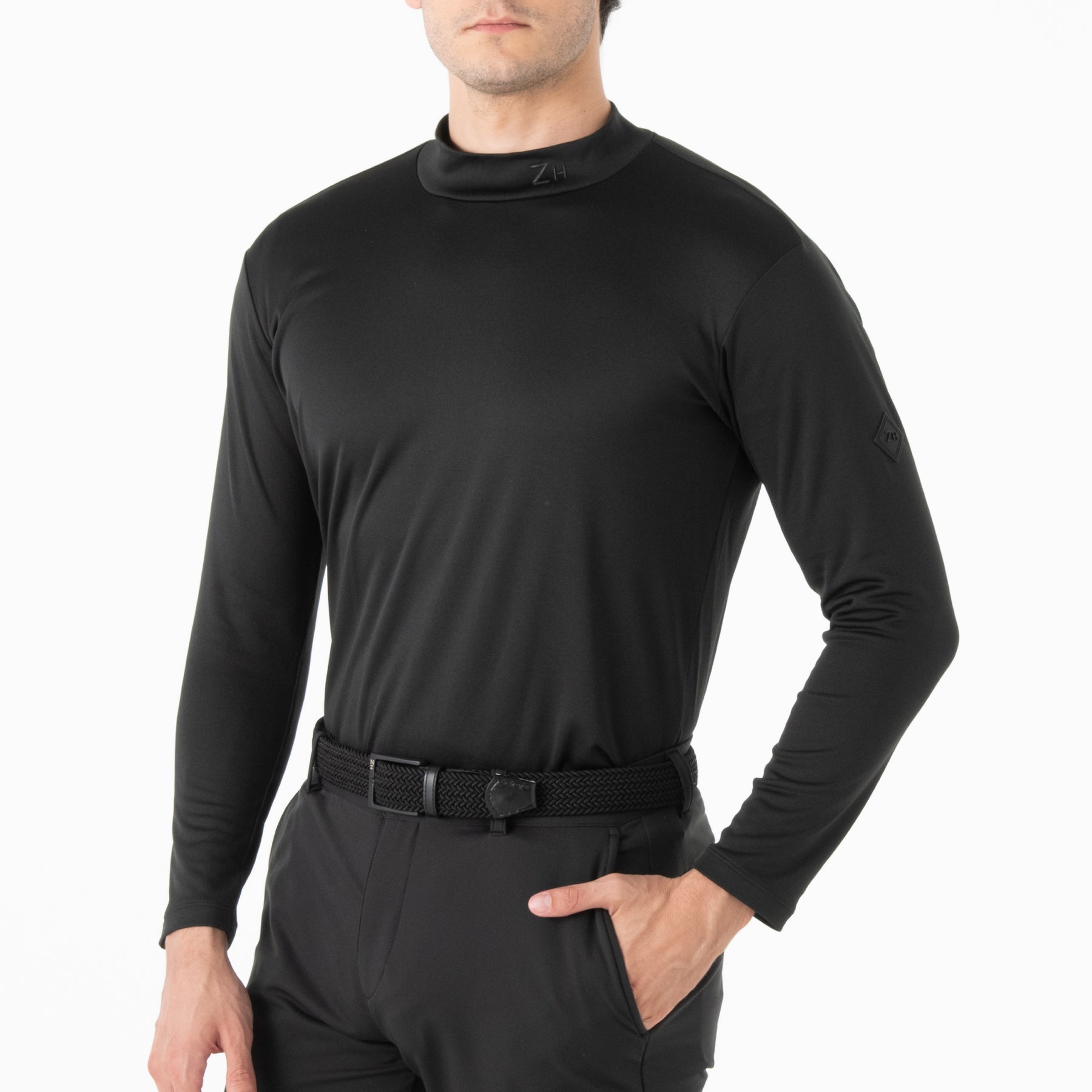 ZHG-A4A3 | Warm Lining Mockneck Shirt 82854